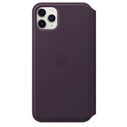 Apple iPhone 11 Pro Max Leather Folio, aubergine na pgs.hu
