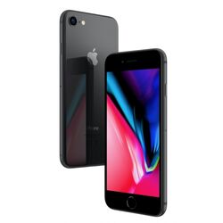 Apple iPhone 8, 256GB, space gray, B osztály - használt, 12 hónap garancia