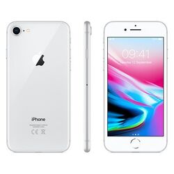 Apple iPhone 8, 64GB | Silver, B osztály - Használt, 12 hónap garancia