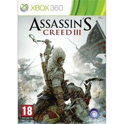 Assassin’s Creed 3 CZ- XBOX 360- BAZÁR (Használt áru)