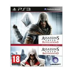 Assassin’s Creed: Brotherhood + Assassin’s Creed: Revelations [PS3] - BAZÁR (használt termék) az pgs.hu