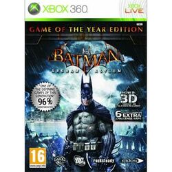 Batman: Arkham Asylum (Game of the Year Kiadás) [XBOX 360] - BAZÁR (használt termék) az pgs.hu