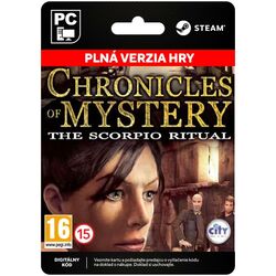 Chronicles Of Mystery: The Scorpio Ritual [Steam] az pgs.hu