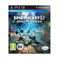 Epic Mickey 2: Dvojitý zásah CZ [PS3] - BAZÁR (Használt áru) az pgs.hu