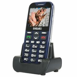 Evolveo EasyPhone XD, kék + töltőállvány - EU disztribúció az pgs.hu