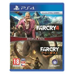 Far Cry 4 + Far Cry: Primal (Double Pack) [PS4] - BAZÁR (használt termék) az pgs.hu