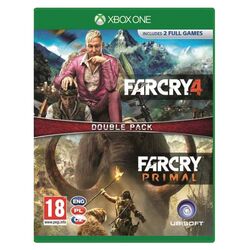 Far Cry 4 + Far Cry: Primal CZ (Double Pack) [XBOX ONE] - BAZÁR (Használt termék) az pgs.hu