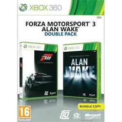 Forza Motorsport 3 CZ + Alan Wake (Double Pack) [XBOX 360] - BAZÁR (Használt áru) az pgs.hu