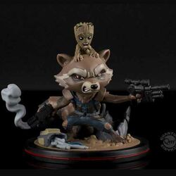 Guardians of the Galaxy Rocket and Groot Q-Figure 14 cm az pgs.hu