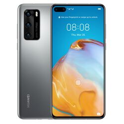 Huawei P40 5G, 8/128GB, Dual SIM | Silver Frost, A+ osztály - használt, 12 hónap garancia az pgs.hu