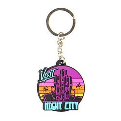 Kulcstartó Cyberpunk 2077 Visit Night City (Good Loot) az pgs.hu