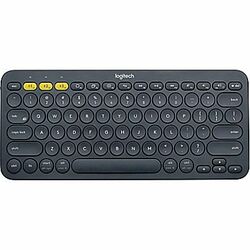 Logitech K380 Vezeték nélküli Multi-Device Bluetooth Billentyűzet US kiosztás, szürke az pgs.hu
