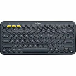 Logitech K380 Vezeték nélküli Multi-Device Bluetooth Billentyűzet US kiosztás, szürke az pgs.hu