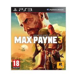 Max Payne 3-PS3 - BAZÁR (használt termék)
