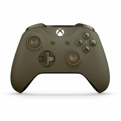 Microsoft Xbox One S Wireless Controller, green/orange az pgs.hu