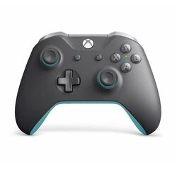 Microsoft Xbox One S Wireless Controller, grey/blue az pgs.hu