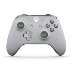 Microsoft Xbox One S Wireless Controller, grey/green az pgs.hu