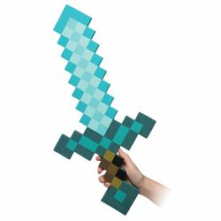 Minecraft Foam Diamond Sword az pgs.hu