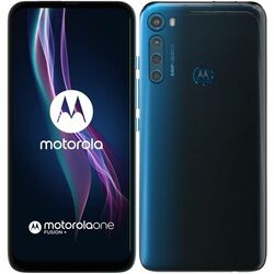 Motorola One Fusion+, 6/128GB, Dual SIM | Twilight Blue - bontott csomagolás az pgs.hu