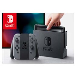 Nintendo Switch, grey - BAZÁR (használt termék , 12 hónap garancia) az pgs.hu