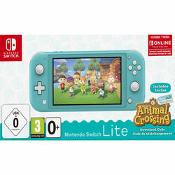 Nintendo Switch Lite, turquoise + Animal Crossing: New Horizons + háromhónapos előfizetés Nintendo Switch Online az pgs.hu