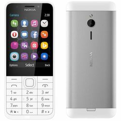 Nokia 230, Dual SIM, silver az pgs.hu