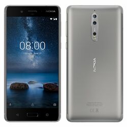 Nokia 8, Dual SIM, 64GB | Steel, C osztály - használt, 12 hónap garancia az pgs.hu