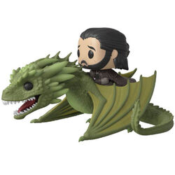 POP! Riders: Jon Snow with Rhaegal (Game of Thrones) 18 cm az pgs.hu