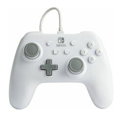 Vezetékes vezérlő PowerA Nintendo Switch számára, Matte White na pgs.hu