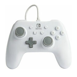 Vezetékes vezérlő PowerA Nintendo Switch számára, Matte White az pgs.hu