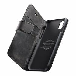 Prémium bőrtok CellularLine Supreme Apple iPhone XR, fekete az pgs.hu