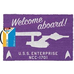 Lábtörlő Welcome Aboard! (Star Trek) az pgs.hu