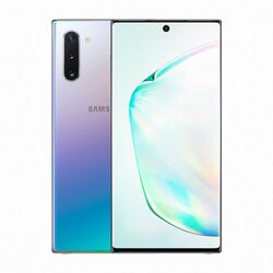 Samsung Galaxy Note 10 - N970F, Dual SIM, 8/256GB | Aurora Glow, C osztály - használt, 12 hónap garancia