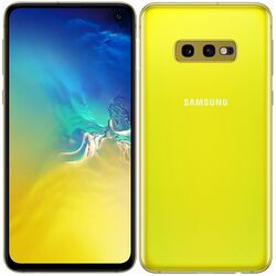 Samsung Galaxy S10e - G970F, Dual SIM, 6/128GB | Yellow, A+ osztály - használt, 12 hónap garancia az pgs.hu