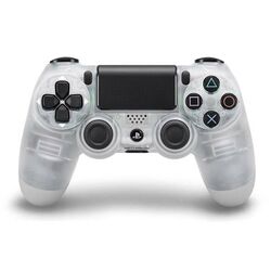 Sony DualShock 4 Vezeték nélküli Vezérlő, crystal - BAZÁR (használt termék , 12 hónap garancia) az pgs.hu