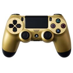 Sony DualShock 4 Wireless Controller, gold - BAZÁR (használt termék , 12 hónap garancia) az pgs.hu