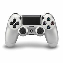 Sony DualShock 4 Vezeték nélküli Vezérlő, silver - BAZÁR (használt termék , 12 hónap garancia) az pgs.hu