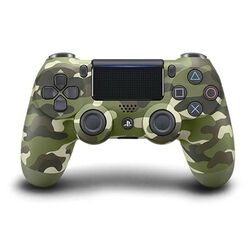 Sony DualShock 4 Vezeték nélküli Vezérlő v2, green camouflage - BAZÁR (Használt termék , 12 hónap garancia) az pgs.hu