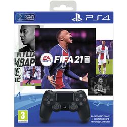 Sony DualShock 4 Wireless Controller v2, jet black + FIFA 21 CZ - OPENBOX (Bontott áru teljes garanciával) az pgs.hu