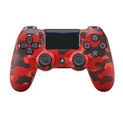 Sony DualShock 4 Wireless Controller v2, red camouflage - BAZÁR (használt termék)