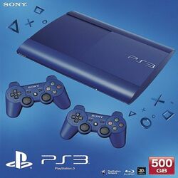 Sony PlayStation 3 500GB, azurite blue az pgs.hu