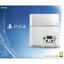 Sony PlayStation 4 500GB, glacier white - BAZÁR (használt termék , 12 hónap garancia) az pgs.hu
