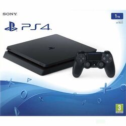 Sony PlayStation 4 Slim 1TB, jet fekete - Használt termék, 12 hónap garancia az pgs.hu