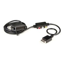 Speed-Link Tracs Scart Video & Audio Cable for PS3, black - OPENBOX (Bontott termék teljes garanciával) az pgs.hu
