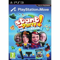 Start the Party! Save the World + Sony PlayStation Move Starter Pack az pgs.hu
