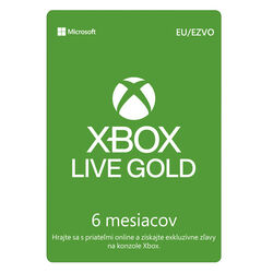 Xbox Live GOLD 6 hónapos előfizetés CD-Key
