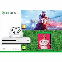 Xbox One S 1TB + Battlefield 5 (Deluxe Edition) + FIFA 20 az pgs.hu