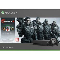 Xbox One X 1TB + Gears 5 + Gears of War 1,2,3,4 az pgs.hu
