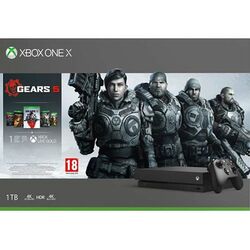 Xbox One X 1TB + Gears 5 + Gears of War 1,2,3,4 na pgs.hu