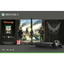 Xbox One X 1TB + Tom Clancy’s The Division 2 az pgs.hu